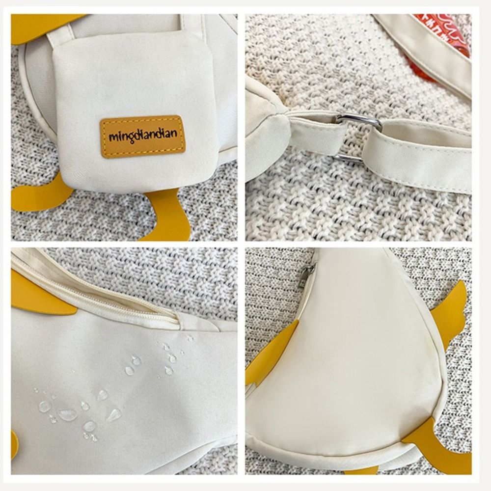Interior Design Korean Style - Zoete canvas grappige eend crossbody tas