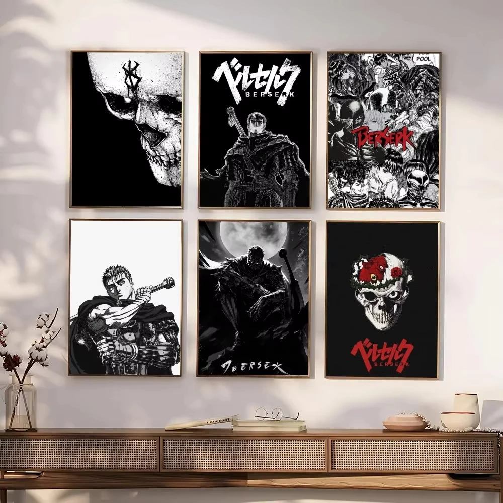 Interior Design Apartment - Anime B-berserk Poster Papier Print Thuis