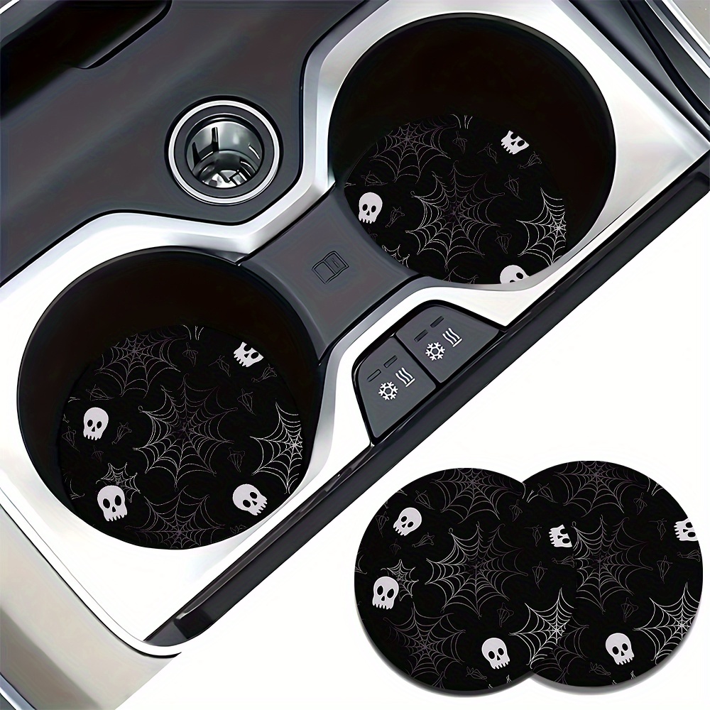 Interior Design Web Free - 2 stuks onderzetters met spinnenweb- en