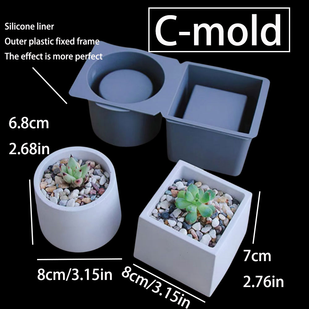 Cement Plant Pot Beton Mal Bui - Terrazzo Pot Cement recensie en prijs