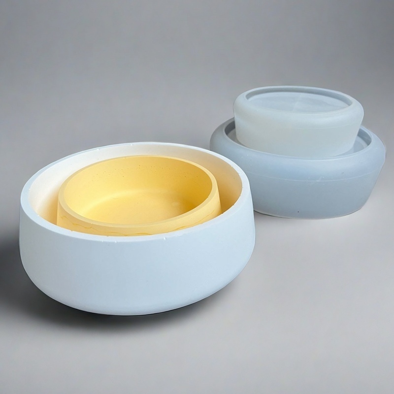Grote kom bloempot siliconen m - Terrazzo Pot Cement recensie en prijs