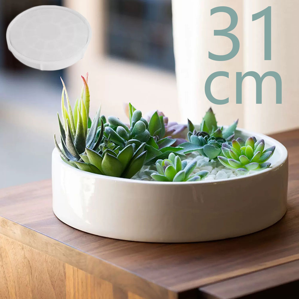 31 cm ronde cement bloempot si - Terrazzo Pot Cement recensie en prijs