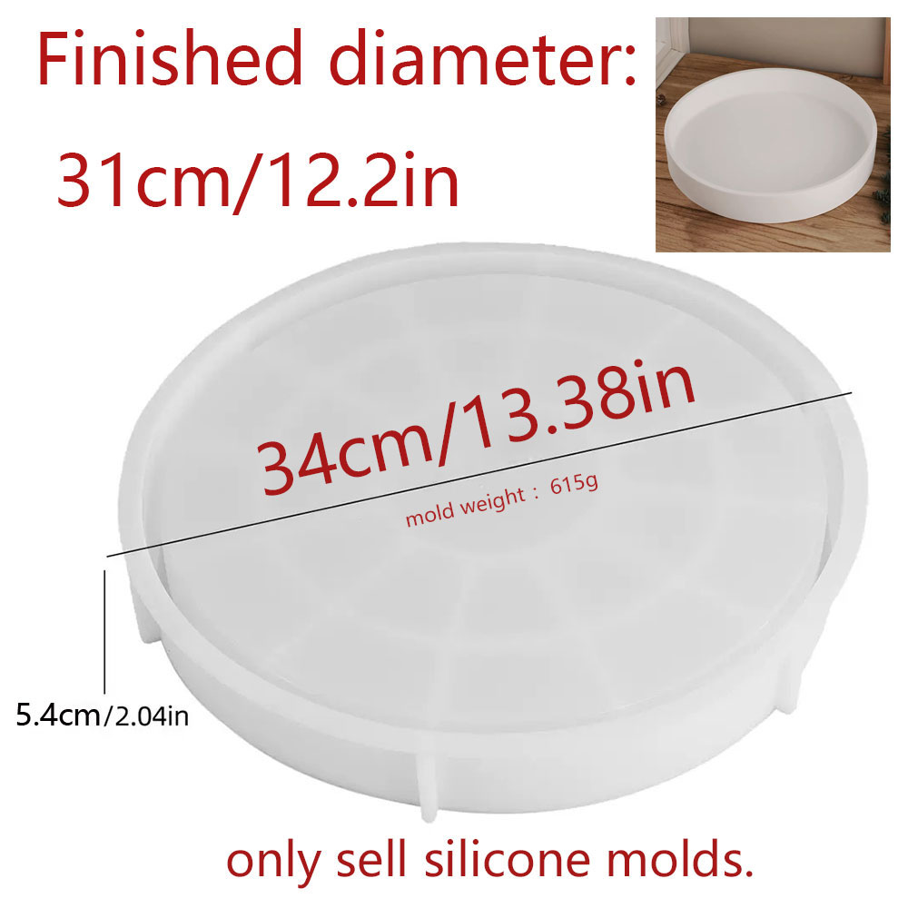 31 cm ronde cement bloempot si - Terrazzo Pot Cement recensie en prijs