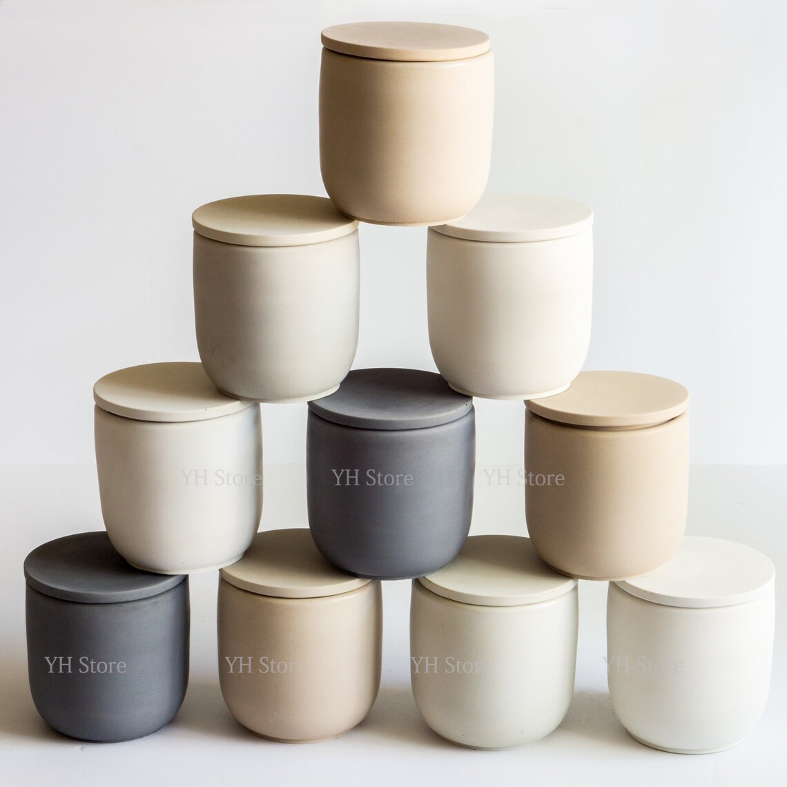 Cement Doos Siliconen Mallen T - Terrazzo Pot Cement recensie en prijs