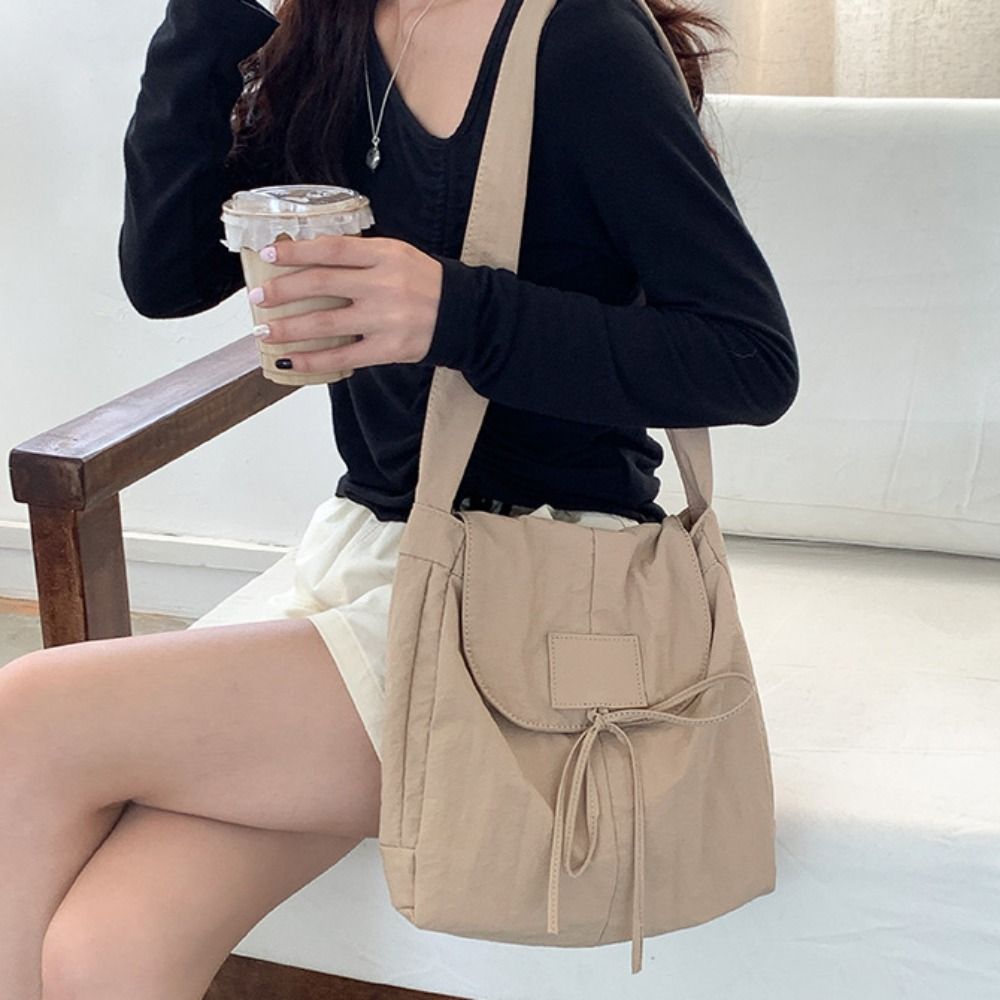 Koreaanse stijl nylon crossbod - Interior Design Korean Style recensie en prijs