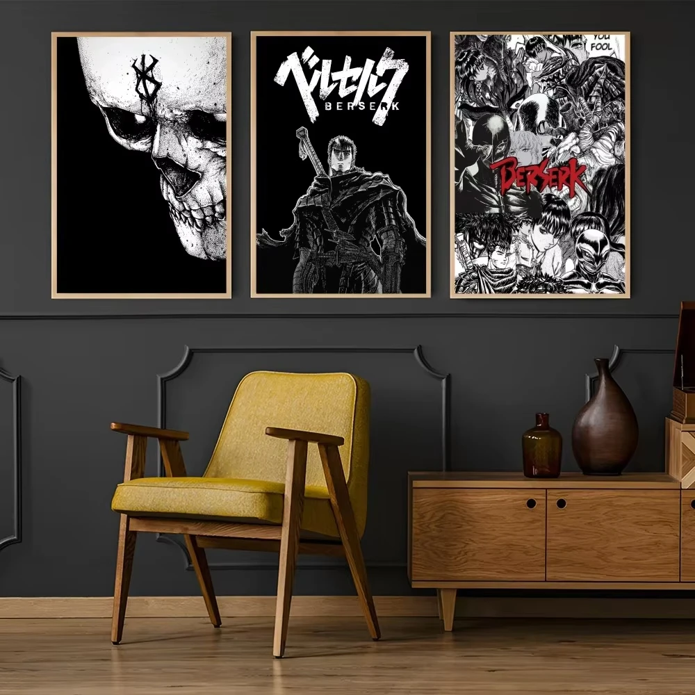 Anime B-berserk Poster Papier  - Interior Design Apartment recensie en prijs